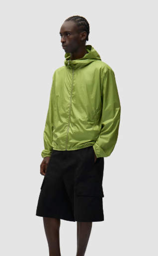 Glanzend nylon jasje