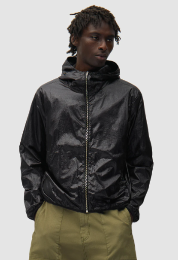 Glanzend nylon jasje