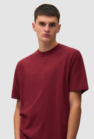 T-shirt met print op de rug