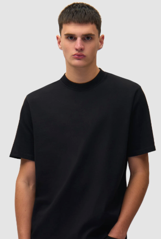 T-shirt met groot logo op de rug