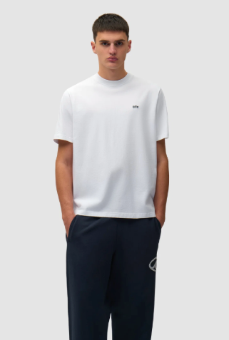 T-shirt met print op de rug