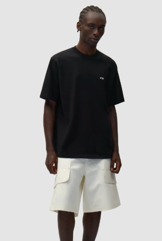 T-shirt met print op de rug