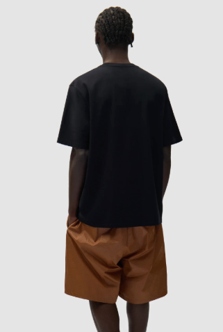 Korte broek met groot logo
