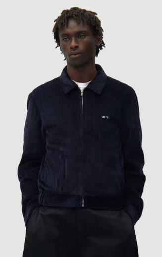 Jas van ribfluweel
