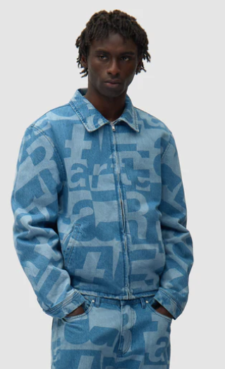 Volledig denim jas