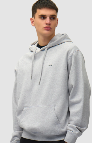 Hoodie met poster op de rug