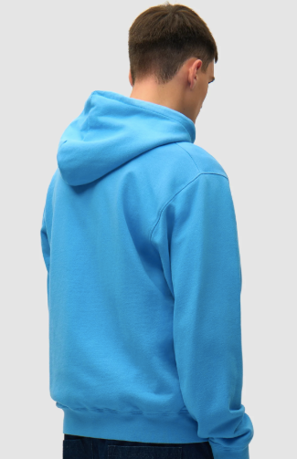 Hoodie met collage-logo