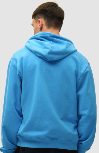 Hoodie met hartvormig logo