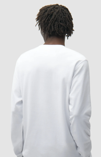 Omkeerbaar label met lange mouwen