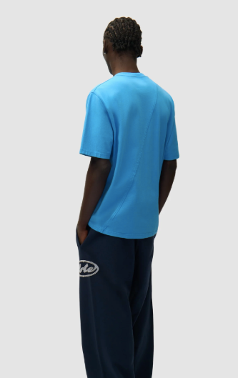 T-shirt met rond logo