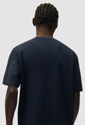 T-shirt met rond logo