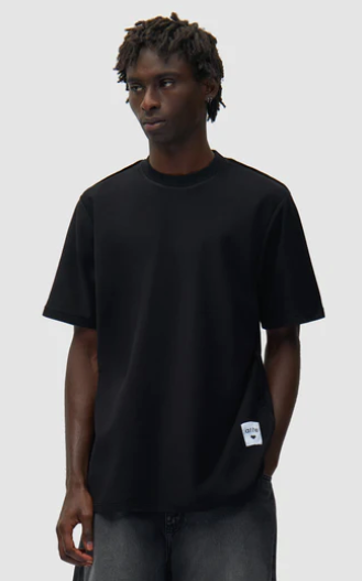 T-shirt met omkeerbaar label