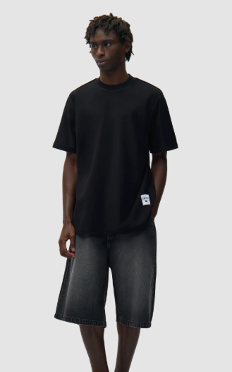 T-shirt met omkeerbaar label