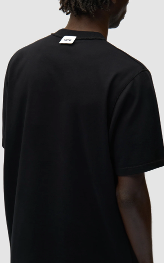 T-shirt met omkeerbaar label