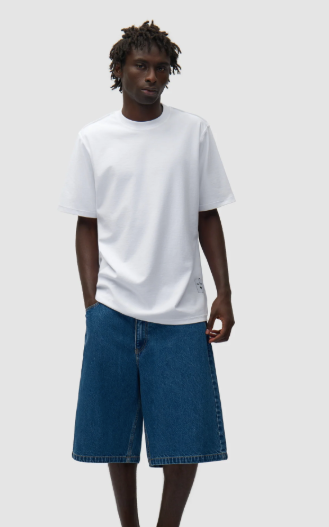 T-shirt met omkeerbaar label