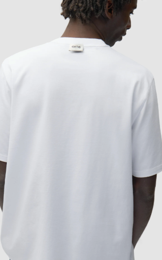 T-shirt met omkeerbaar label