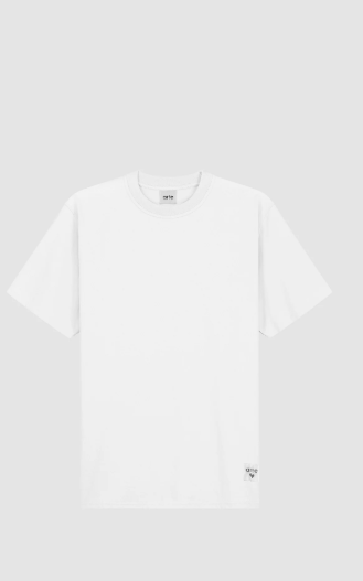 T-shirt met omkeerbaar label