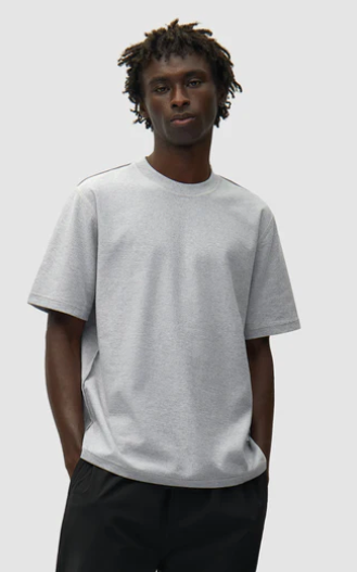 T-shirt met omkeerbaar label