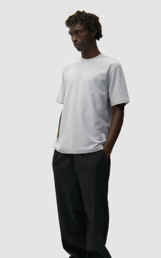 T-shirt met omkeerbaar label