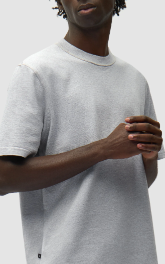 T-shirt met omkeerbaar label