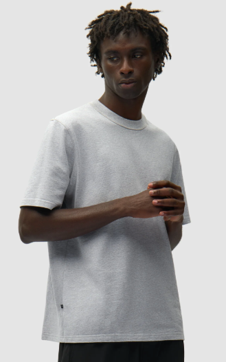 T-shirt met omkeerbaar label
