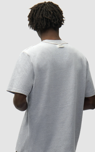 T-shirt met omkeerbaar label