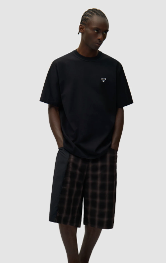 T-shirt met hartvormig logo