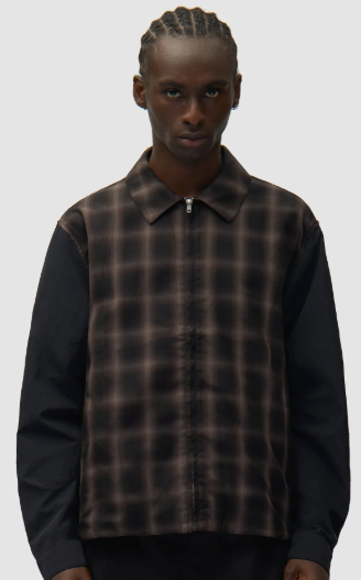 Checked Shirt Jacket
