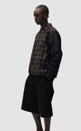 Checked Shirt Jacket