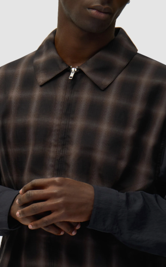 Checked Shirt Jacket