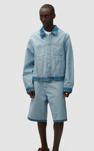 Inside-Out Denim Jacket