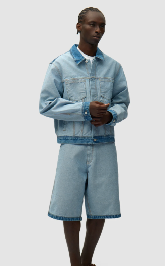 Inside-Out Denim Jacket