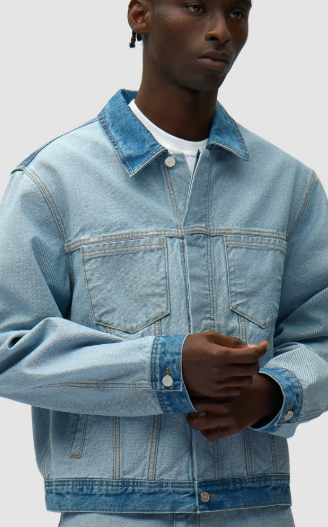 Inside-Out Denim Jacket
