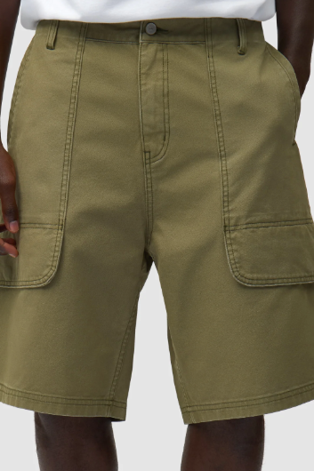Canvas Cargo Shorts