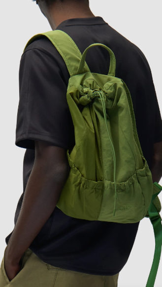 Nylon Drawstring Backpack